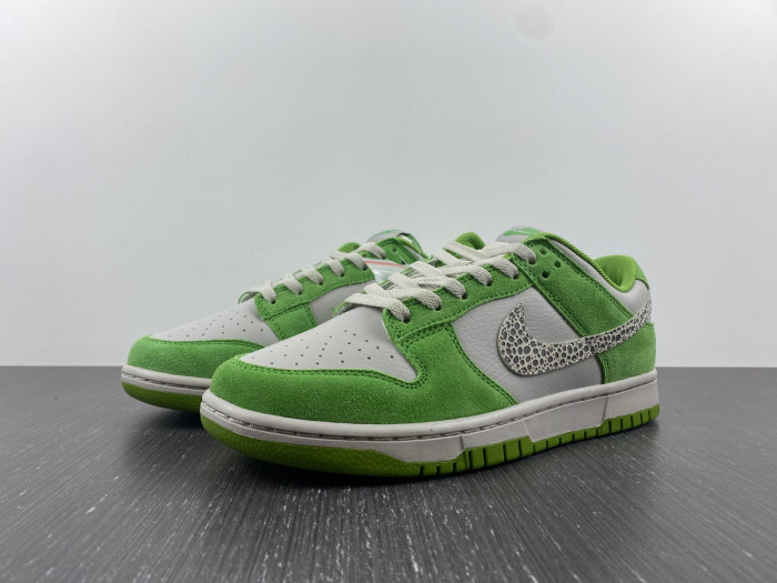 Nike Dunk Low Safari Sw0sh Chlorophyll DR0156-300