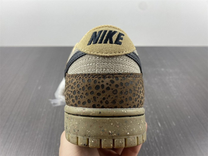 Nike Dunk Low Safari Golden Moss - DX2654-200