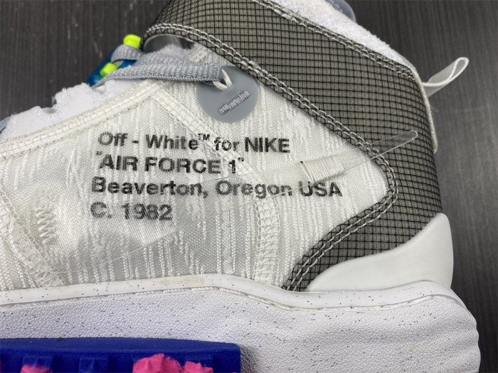 Nike Air Force 1 Mid Off-White White DO6290-100