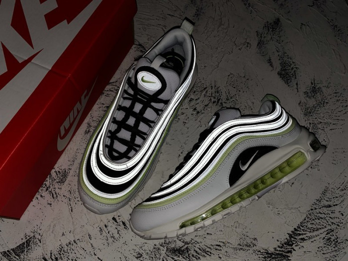 Nike W Air Max 97 "Summit White/Barely Volt" - 921733 105