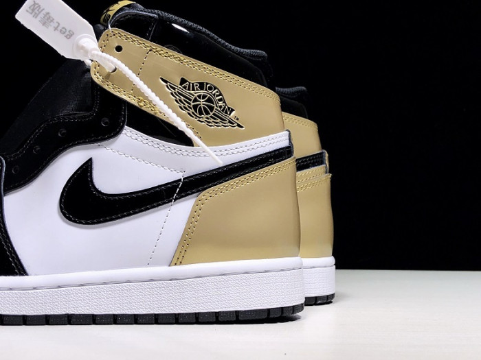 Air Jordan 1 Retro High Glod Toe 861428-007