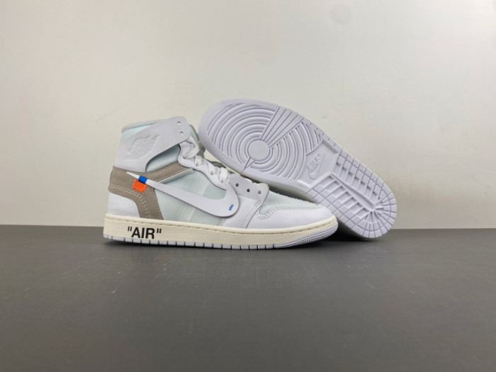 Virgil Abloh Archive Off-White Air Jordan 1 Alaska AA3834-100
