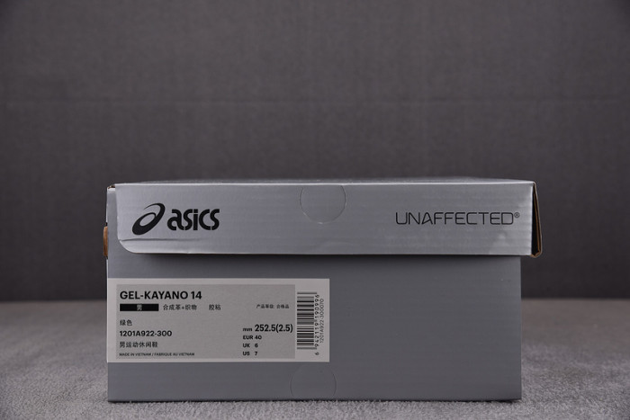 As1cs X UNAFFECTED GEL-KAYANO 14 1201A922-300