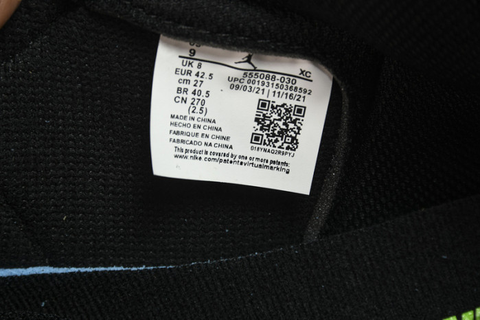 Air Jordan 1 Retro High Pine Green Black - 555088-030