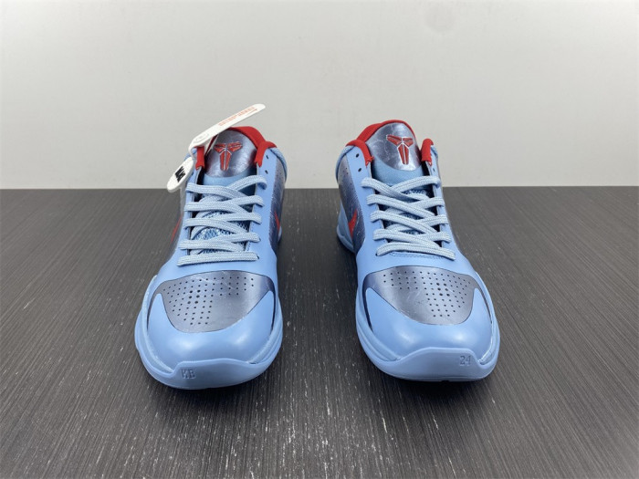 Nike Zoom Kobe 5 Blue Red Metallic Sliver CD4991-109