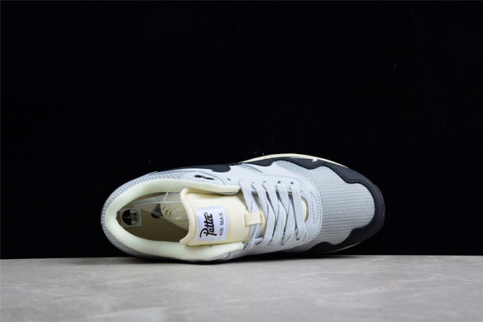 NIKE AIR MAX 1 BLACK/GREY/WHITE NOIR/GRIS/BLANC DH1348 002