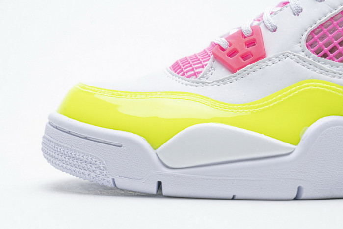 AIR JORDAN 4 GIRLS LEMON VENOM PINK BLAST CV7808-100