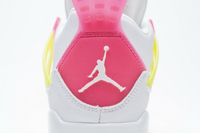 AIR JORDAN 4 GIRLS LEMON VENOM PINK BLAST CV7808-100