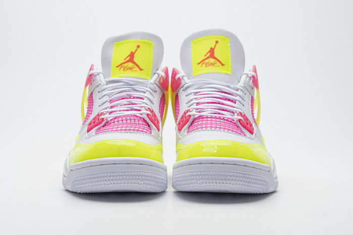 AIR JORDAN 4 GIRLS LEMON VENOM PINK BLAST CV7808-100