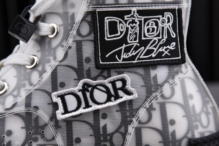 DIO* B23 OBLIQUE HIGH-TOP SNEAKER