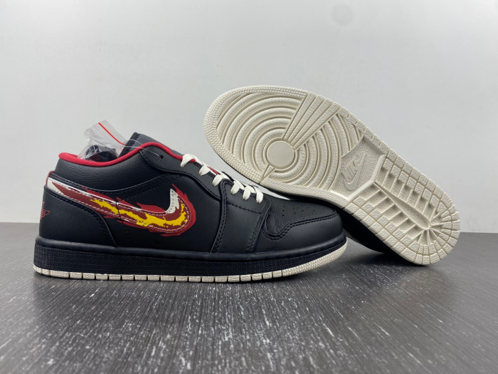 Air Jordan 1 Low SE Just Skate Black - FJ7073-010