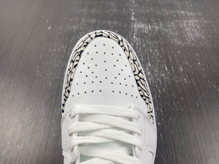 Air Jordan 1 Low Phat White Cement Grey 338145-162