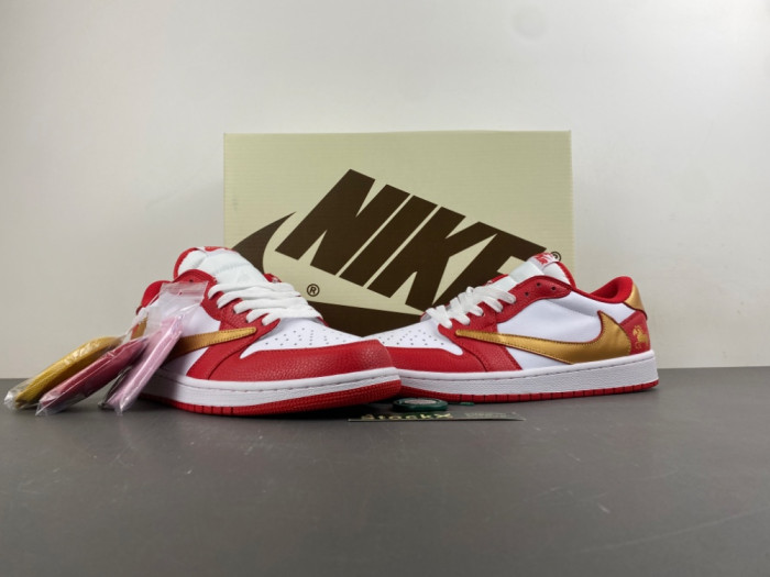 Travis Scott x Jordan Air Jordan 1 White Red