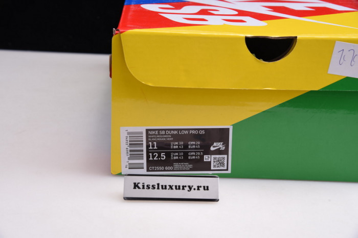 FRAME SKATE NIKE SB DUNK LOW CT2550-600