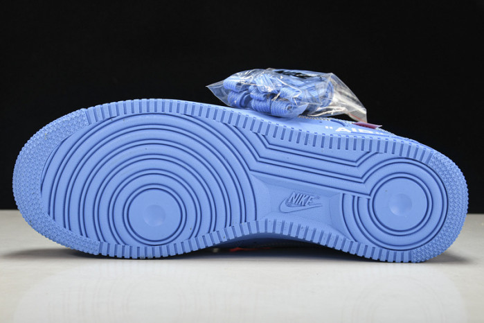 NIKE AIR FORCE 1 LOW OW MCA UNIVERSITY BLUE CI1173-400