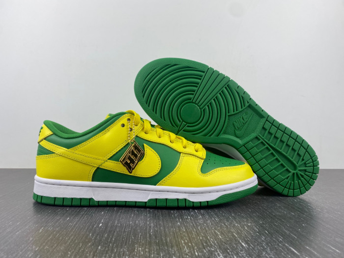 Nike Dunk Low Retro Reverse Brazil - DV0833-300