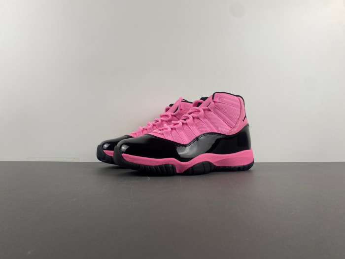 Air Jordan 11 Custom “Pink and Black” CT8012 500