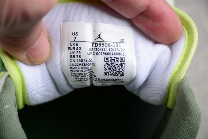 Jordan 1 Low Sail White Oil Green  - FD9906-131