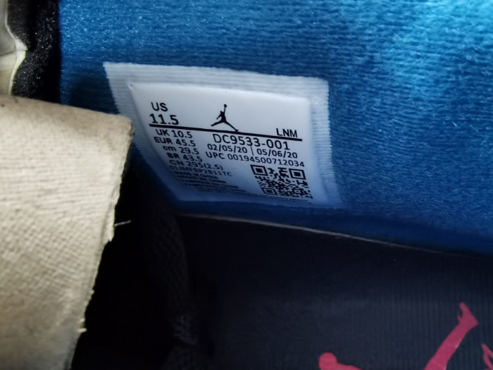 JORDAN 4 RETRO UNION OFF NOIR - DC9533-001