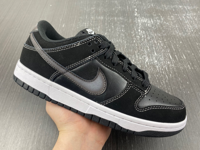 Nike Dunk Low Airbrush Swish Black - FD6923-001