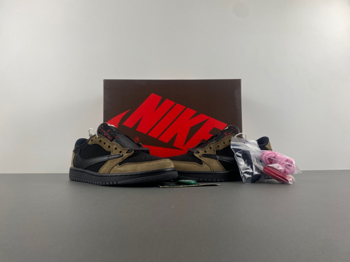Travis Scott x Air Jordan 1 Low OG “Velvet Brown” DM7866-202