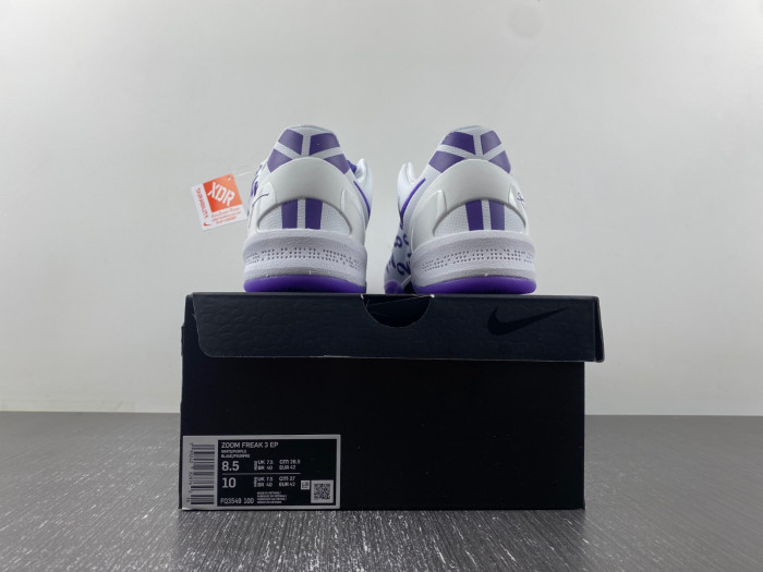 NIKE KOBE 8 PROTRO "WHITE/COURT PURPLE" FQ3549-100