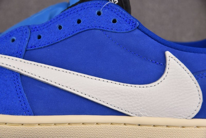 Travis Scott x Air Jordan 1 low blue white DM7866-400